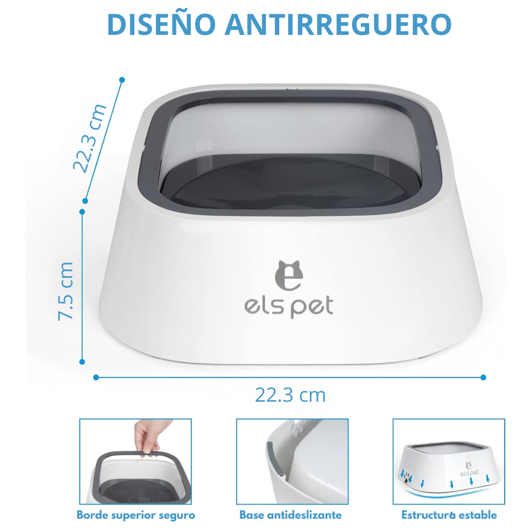 Elspet - Dispensador De Agua Para Perros