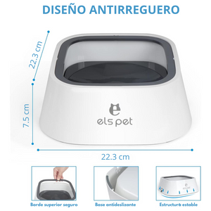 Elspet - Dispensador De Agua Para Perros