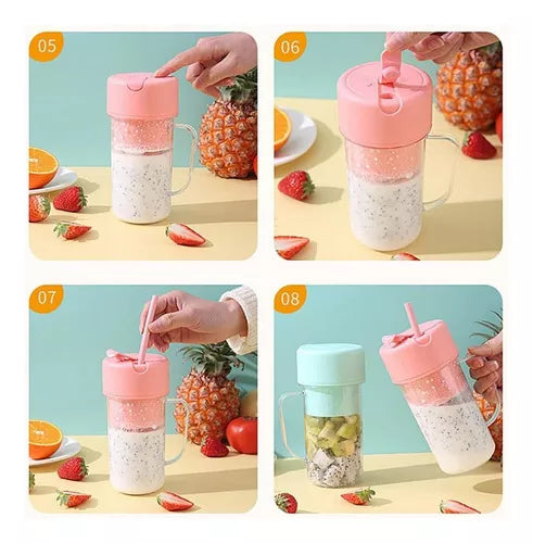 Vaso Mini Licuadora Portátil Recargable